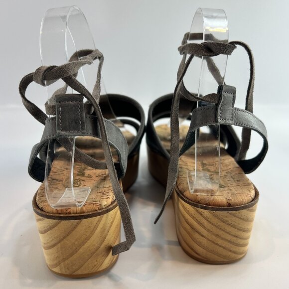 Free People Lace-up Flatform Sandals - Picture 6 of 10